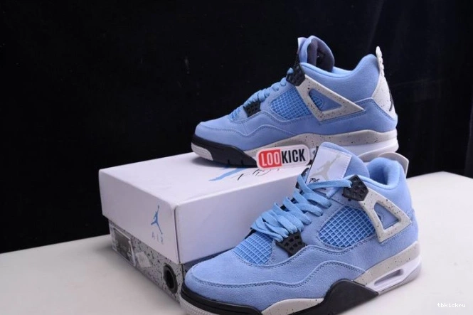 Reps TBkick JORDAN Blue 4 AIR University CT8527-400 0719